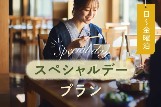 【室数限定】日～金曜泊スペシャルデープラン