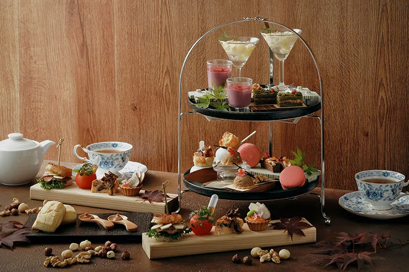 秋の実りあふれるアフタヌーンティー Autumn Harvest Afternoon Tea