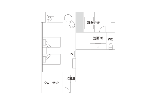 ジュニアスイート 見取り図