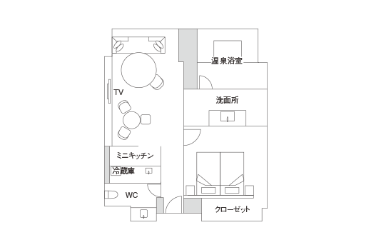 エグゼクティブスイート 見取り図