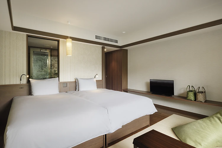 温泉風呂付プレミアルーム（和洋室）