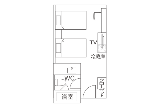 コテージツイン 見取り図