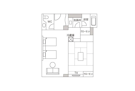 ジュニアスイート 見取り図