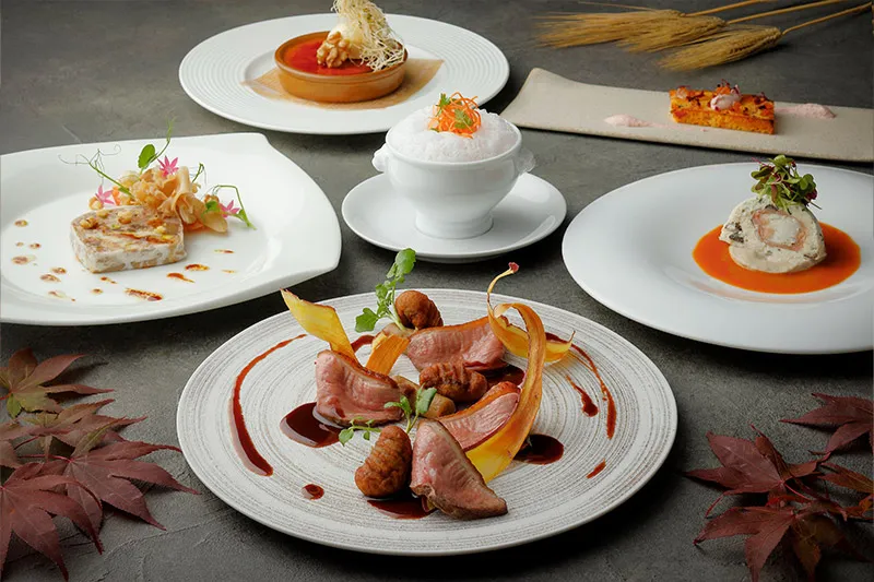 Seasonal Dinner Course for Autumn ～Standard～