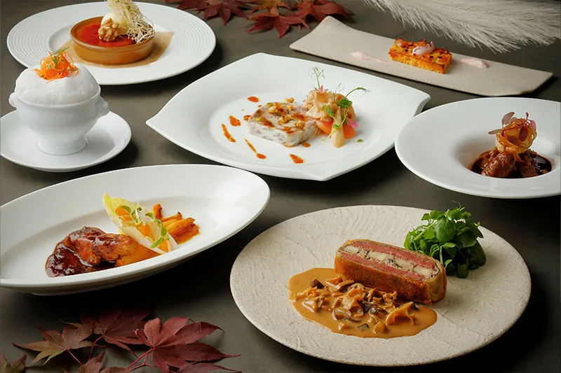 Seasonal Dinner Course for Autumn ～Premium～
