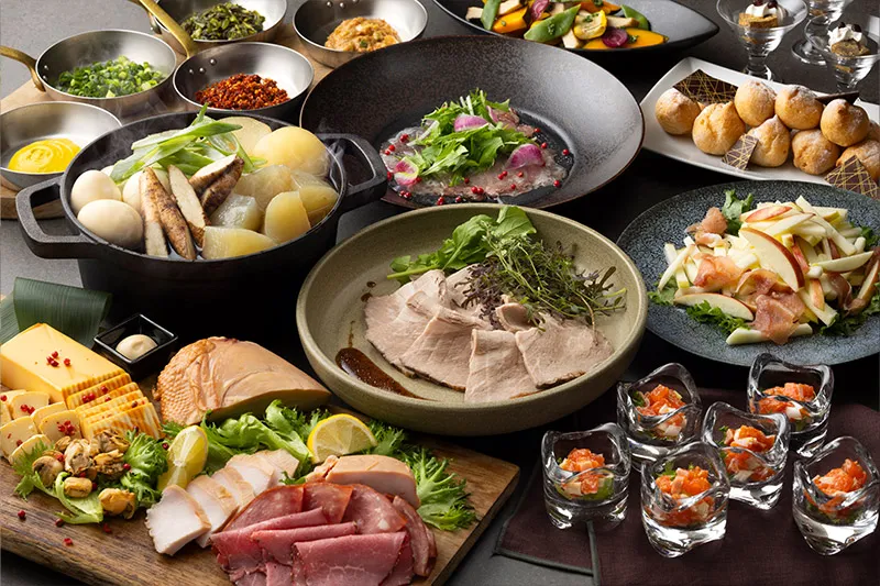 Smoke & Grill Semi-Buffet Dinner ～Winter～