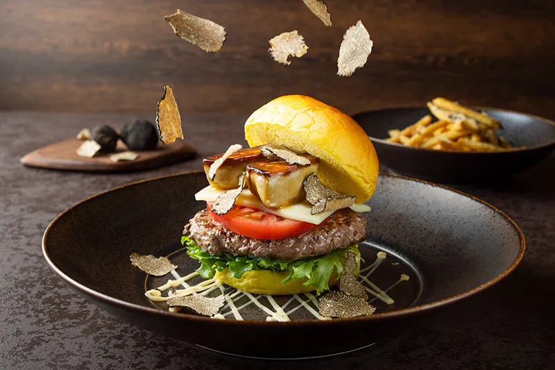 The Truffle Crown Burger