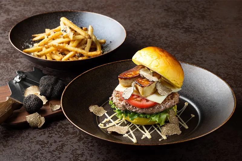 The Truffle Crown Burger