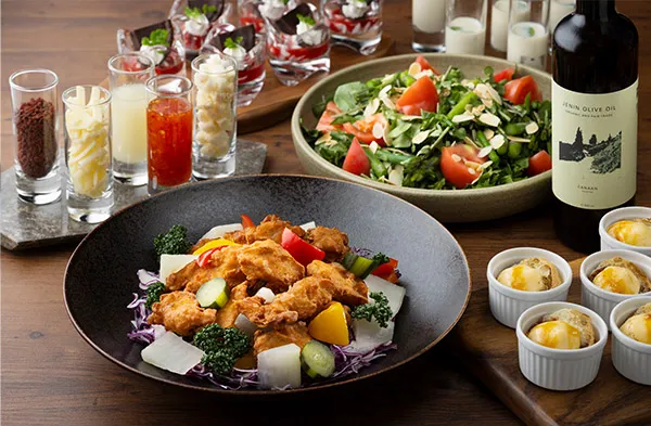 サステナビリティをテーマとした夏ブッフェを開催