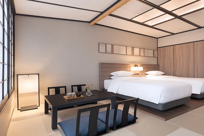 温泉露天風呂付デラックスルーム