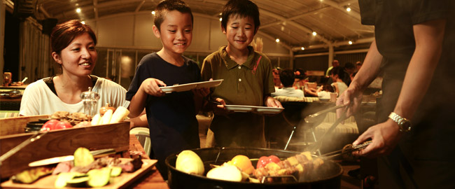 伊豆修善寺「本格的なBBQディナーを楽しむ～Brilliant Summer～（2食付）」