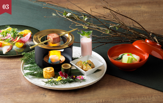 【山中湖】Seasonal Dinner Course Stay ～Herbal Summer～(2食付)