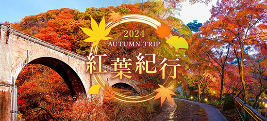 美しい日本の秋に出会う旅「紅葉紀行2024」