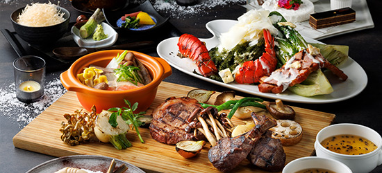 伊豆マリオットホテル修善寺　冬休みは食の宝庫・伊豆を満喫！「Dynamic Share Plate Dinner Stay -Winter-」(2食付)