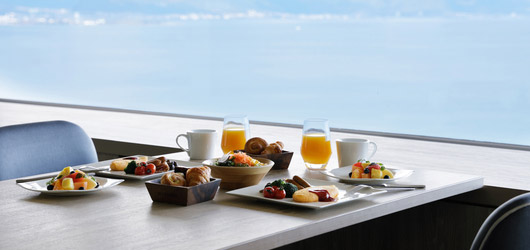 琵琶湖マリオットホテル　【1日5室限定】通常4,500円の朝食無料！「温泉付プレミアルーム スペシャルオファー」(朝食付)