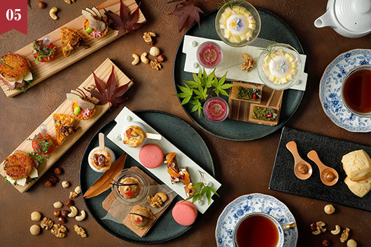 琵琶湖マリオットホテル 秋の実りあふれるアフタヌーンティーを「Serene Afternoon Tea Escape」(朝食付)