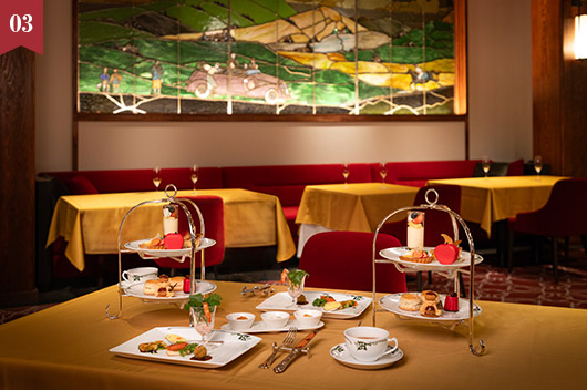 【優待ホテル】万平ホテル 【ご好評につき延長】クラシック アフタヌーンティー4月5日(日)まで第1部 13:00～15:00　第2部 14:45～16:45