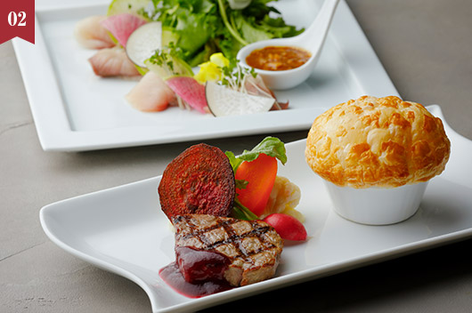 琵琶湖マリオットホテル　夕食はサクッと楽しみたい方に「Casual Dining Stay -Light Grill Set-」(2食付)