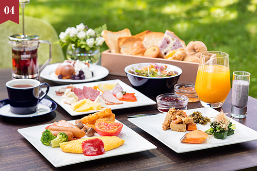 軽井沢マリオットホテル　雪解けの軽井沢で、自由気ままなリゾートステイ「Basic Stay」(朝食付)