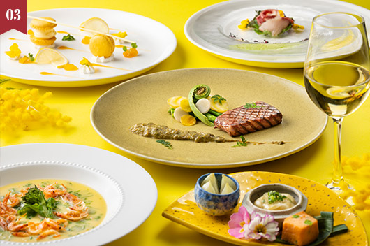 富士マリオットホテル山中湖　やわらかな春の彩りと香りに包まれて旬を味わう食体験「Terroir Yamanashi Stay -Spring-」(2食付)