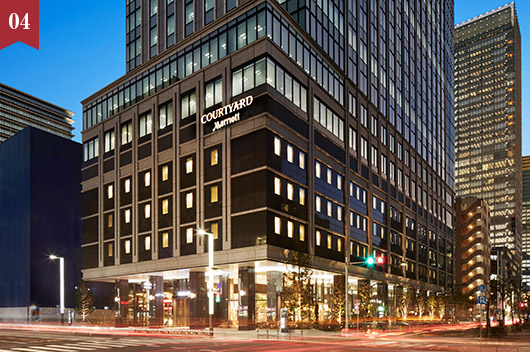 【優待施設】コートヤード・バイ・マリオット 東京ステーション　GWの東京観光におすすめ「コートヤード・ステイ」(素泊まり)