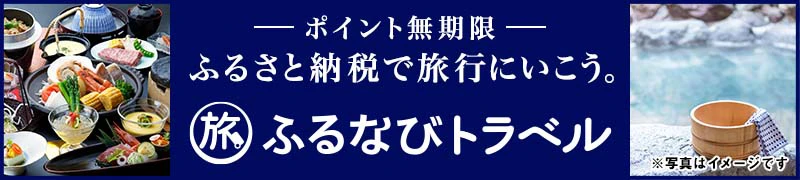 ーポイント無期限ーふるさと納税で旅行にいこう。ふるなびトラベル