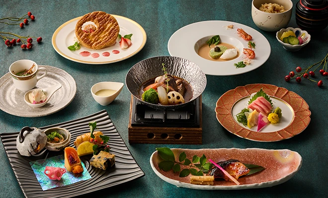 【公式WEBサイト限定】少し贅沢な夕食アップグレードプラン(2食付/極)