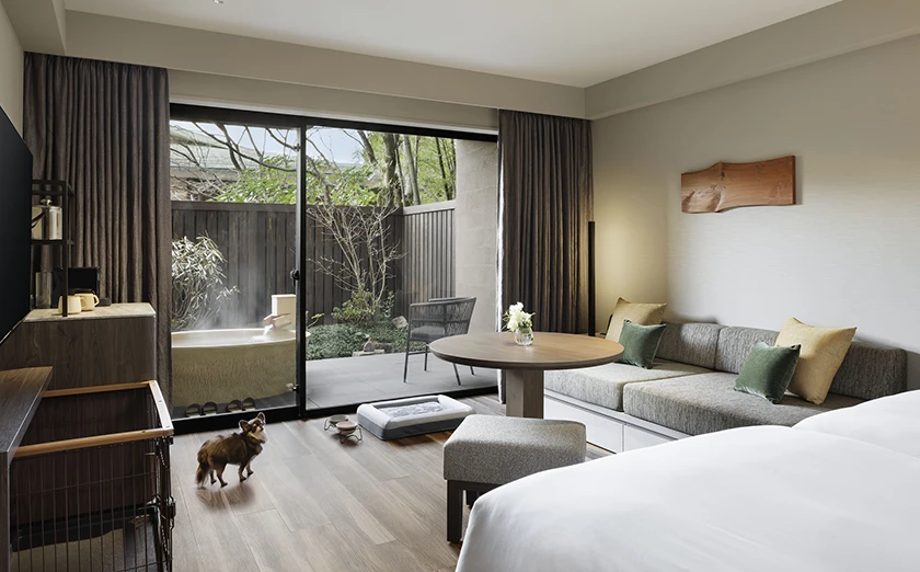 綾館 温泉露天風呂付プレミアルーム／テラス付