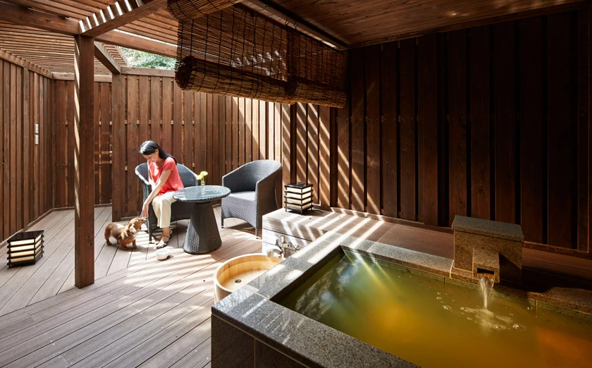 ラフォーレ箱根強羅 湯の棲　ドッグルーム