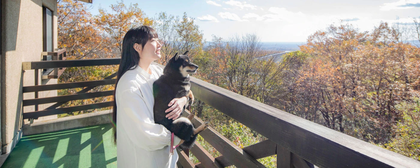 ワンちゃんと楽しくリゾートステイ　那須