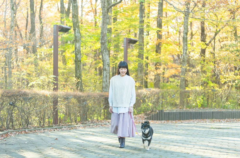 自然を満喫するお散歩コース