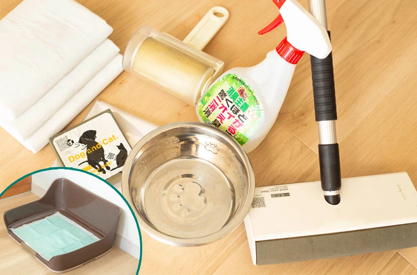 多彩な愛犬専用アメニティ